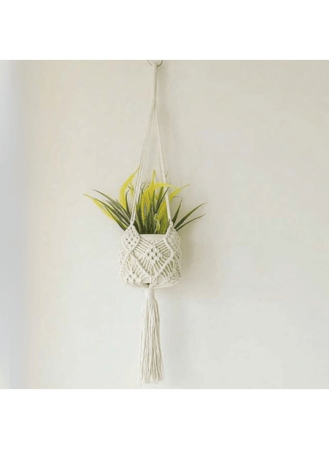 Cotton Rope. Hand Woven Rope Pot Holder 110*17 cm